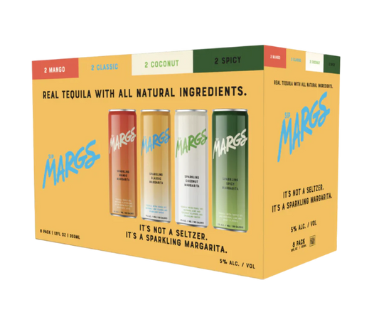 Sip Margs Margarita Variety Pack 12oz 8-Pack Can