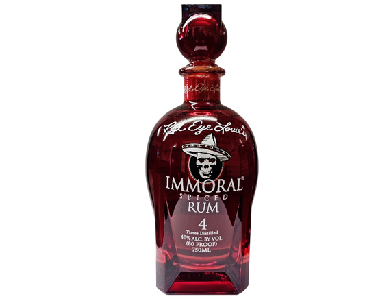 Red Eye Louies Immoral Spiced Rum 750ml