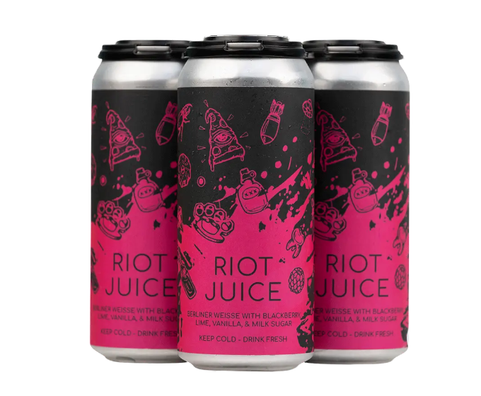 Hidden Springs Riot Juice 16oz 4-Pack Can