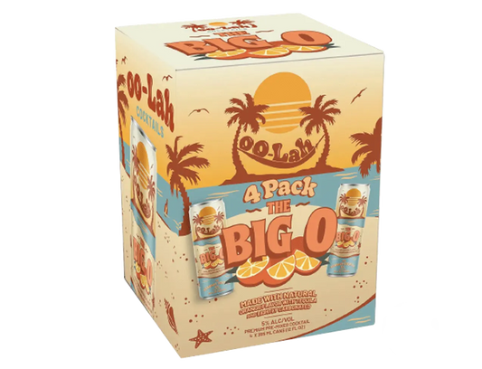 Oo Lah The Big O 12oz 4-Pack Can