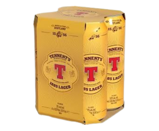 Tennents Scottish Lager 16.9oz 4-Pack Can