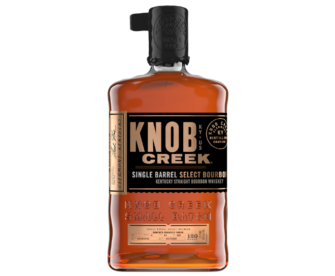 Knob Creek Single Barrel Bourbon 120 Proof 750ml 9Yr Primo Pick