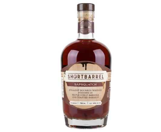 Shortbarrel Sapsquatch Maple Cask Bourbon 750ml