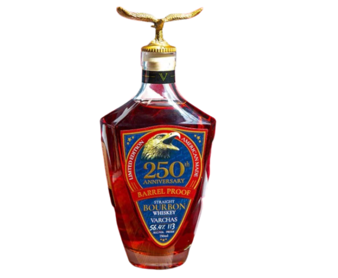 Varchas 250th Anniversary Barrel Proof Straight Bourbon 750ml
