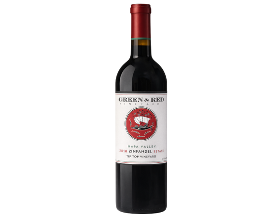 Green & Red Tip Top Zin 2018 750ml