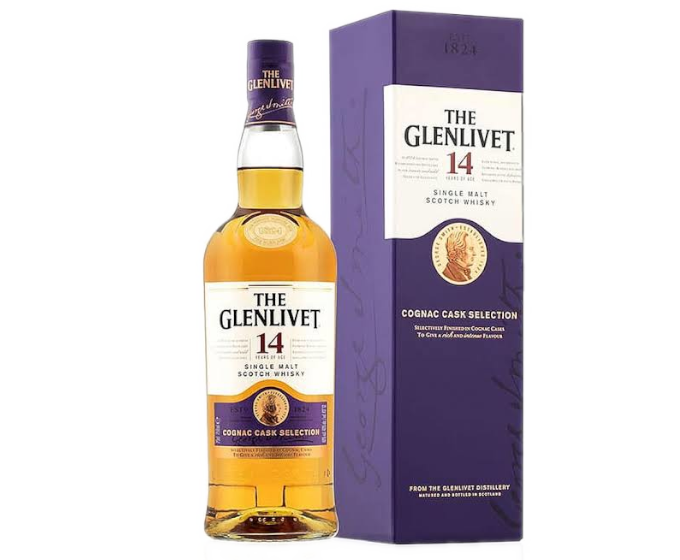 The Glenlivet 14 Years Cognac Cask 750ml