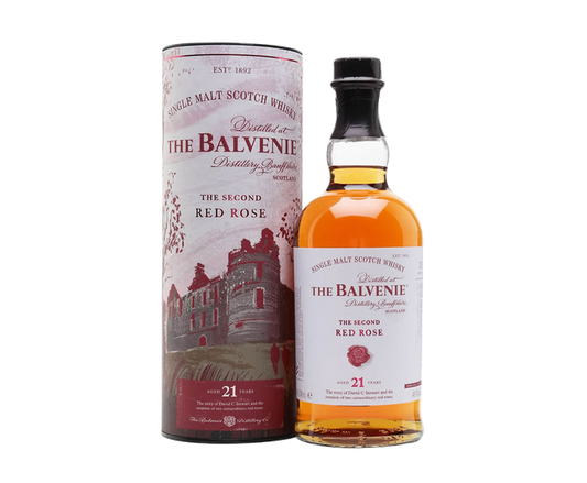 The Balvenie The Second Red Rose 21 Years 750ml (DNO P3)