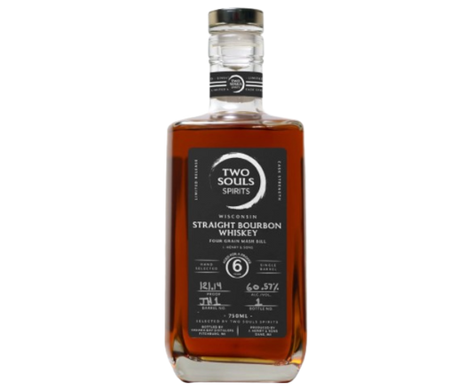 Two Souls Straight Bourbon J Henry & Sons 6 Years 750ml