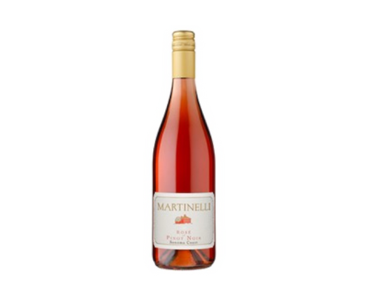 Martinelli Rose of Pinot Noir 750ml (No Barcode)