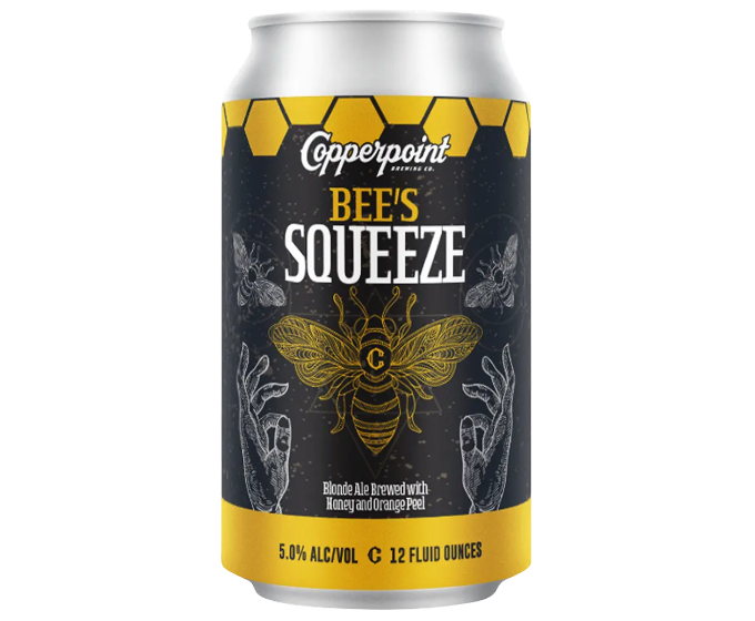 Copperpoint Bees Squeeze 12oz 6-Pack Can