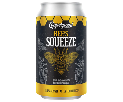 Copperpoint Bees Squeeze 12oz 6-Pack Can