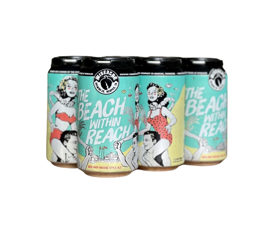 Wiseacre The Beach Within Reach 12oz 6-Pack Can