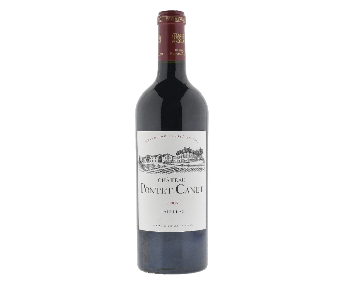 Chateau Pontet Canet 2005 750ml (No Barcode)