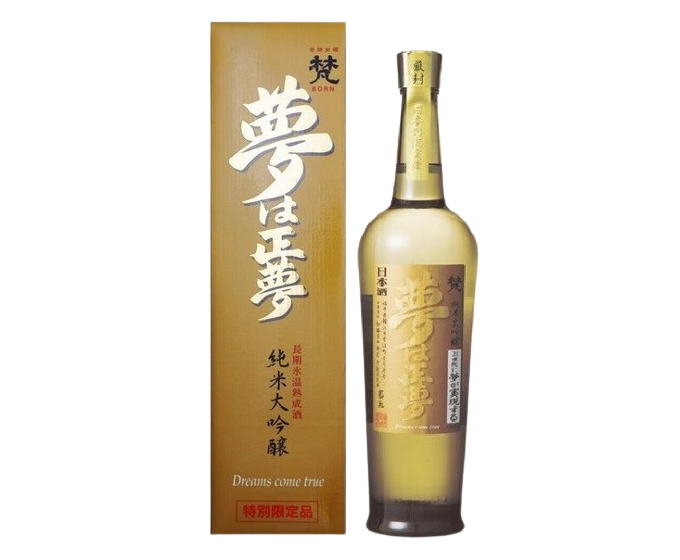 Born Yumehamasayume Dreams Come True Junmai Daiginjo Sake 1L