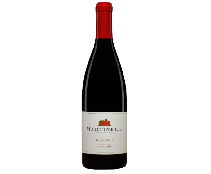 Martinelli Bella Vigna Pinot Noir 2019/2021 750ml (No Barcode)