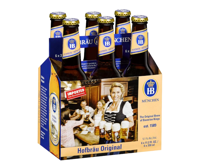 Hofbrau Original 11.2oz 6-Pack Bottle