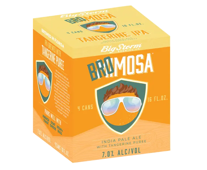 Big Storm Brewing Bromosa Tangerine 16oz 4-Pack Can