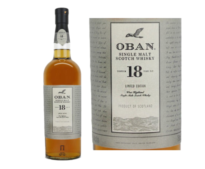 Oban 18 Years 750ml