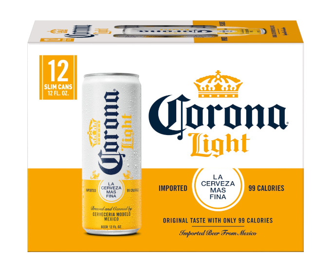 Corona Light 12oz 12-Pack Can