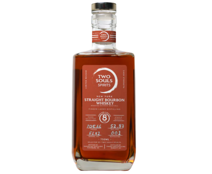 Two Souls Finger Lakes Straight Rye 8 Years 750ml