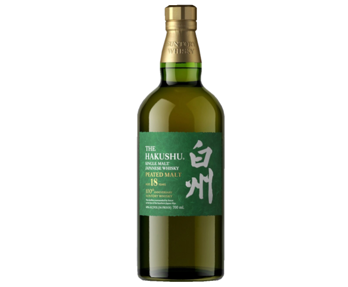 Suntory The Hakushu 18 Years Peated Malt 100th Anniversary Limited Edition 700ml