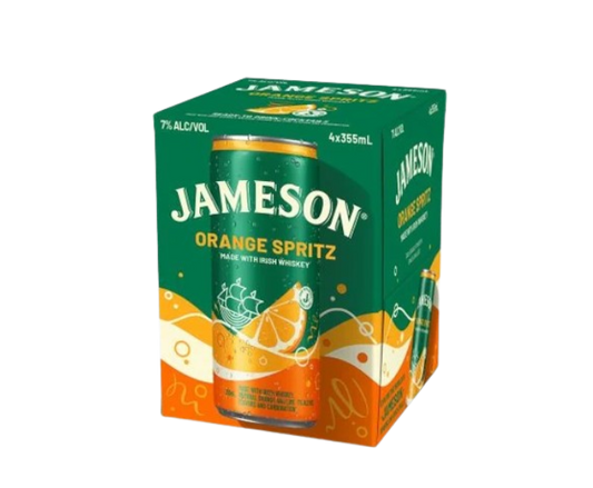 Jameson Orange Spritz 355ml 4-Pack Can