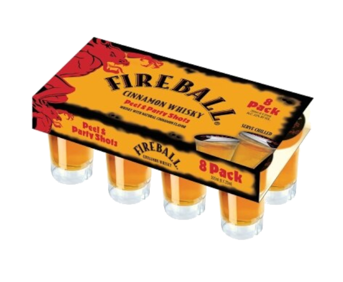 Fireball Party Shot 200ml (8x25ml)