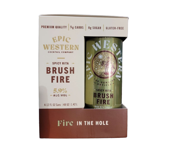 Epic Western Brushfire 355ml 4-Pack Can