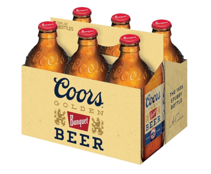 Coors Banquet 12oz 6-Pack Bottle