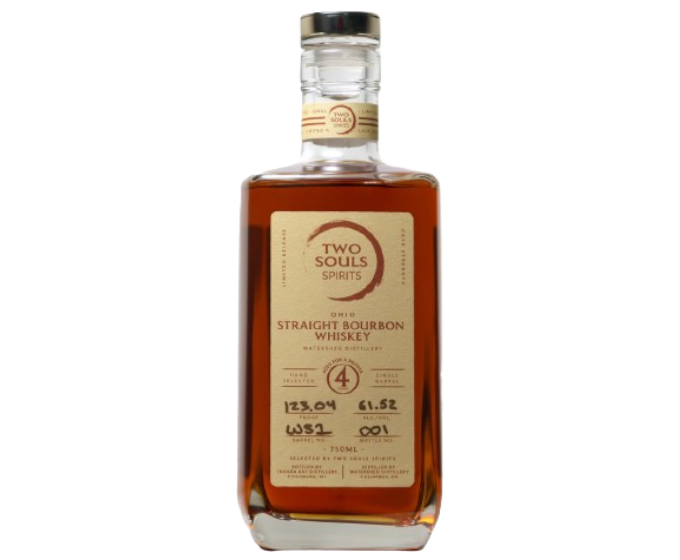 Two Souls Ohio Straight Bourbon 4 Years Watershed  750ml