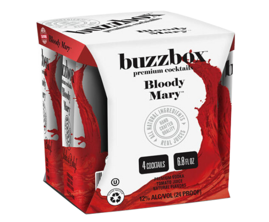 Buzzbox Bloody Mary 200ml 4-Pack