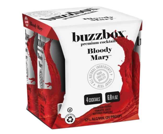 Buzzbox Bloody Mary 200ml 4-Pack