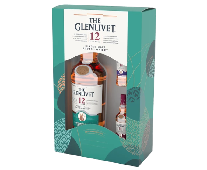 The Glenlivet 12 Years 750ml (Gift Set)