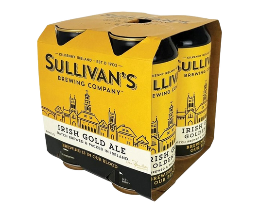 Sullivans Irish Gold Ale 14.9oz 4-Pack Can