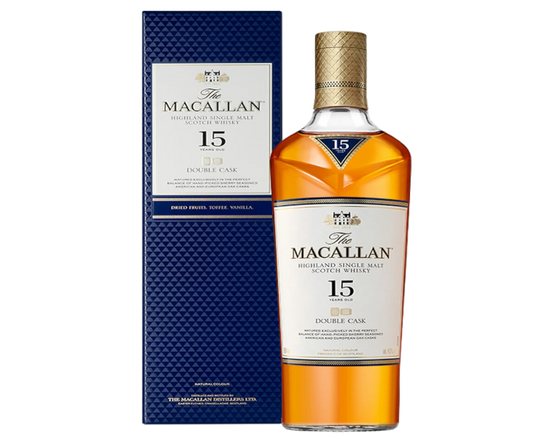 The Macallan 15 Year Double Cask 750ml