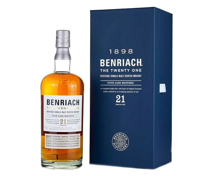 The BenRiach Four Cask Maturation 21 Years SM 750ml