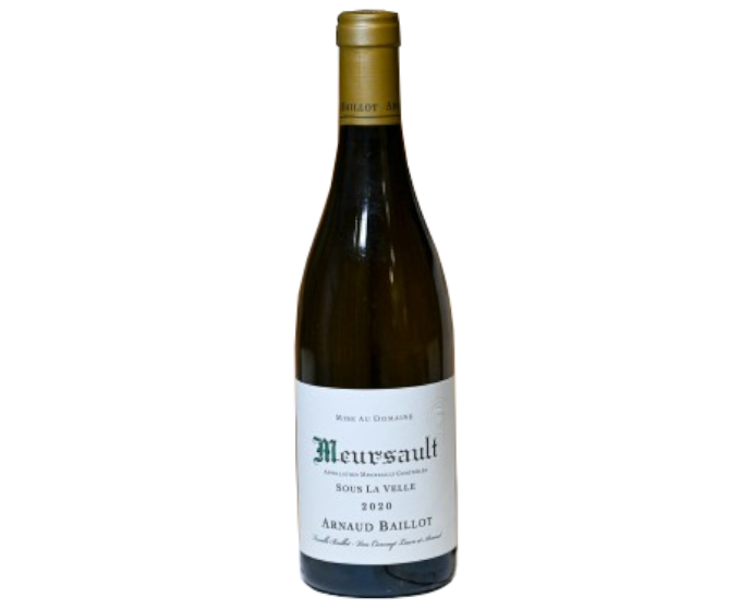 Arnaud Baillot Meursault Sous La Velle 2020 750ml (No Barcode)