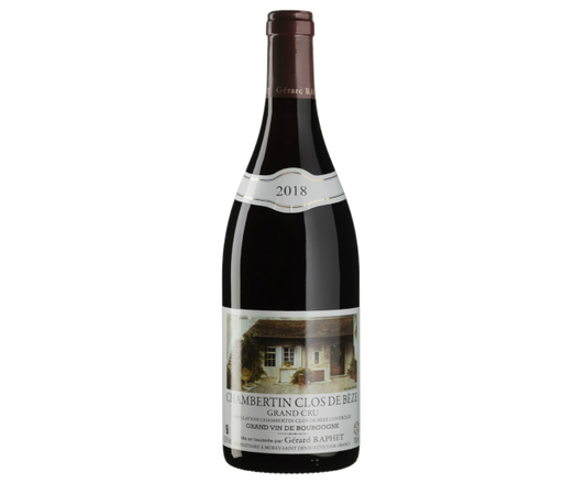 Gerard Raphet Chambertin Clos de Beze Grand Cru 2018 750ml