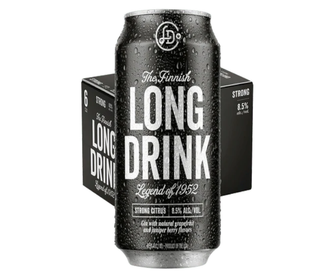 The Finnish Long Drink Strong Cocktail 355ml 6-Pack Can