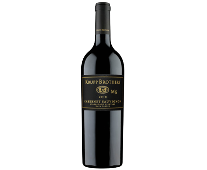 Krupp Brothers M5 Stagecoach Cabernet Sauv 2018 750ml (No Barcode)