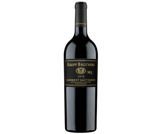 Krupp Brothers M5 Stagecoach Cabernet Sauv 2018 750ml (No Barcode)