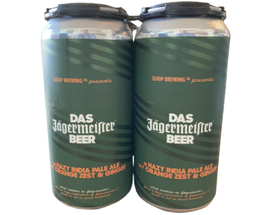 Sloop Das Jagermeister 16oz 4-Pack Can