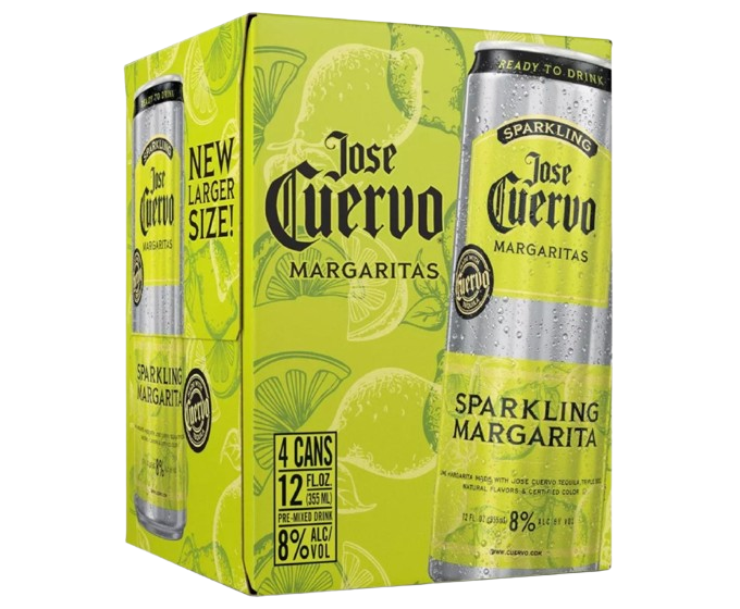 Jose Cuervo Classic Lime Margarita 355ml 4-Pack Can