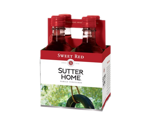 Sutter Home Sweet Red 187ml 4-Pack Bottle