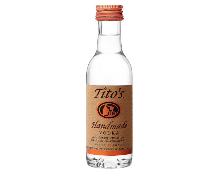 Tito's Handmade Vodka 50ml