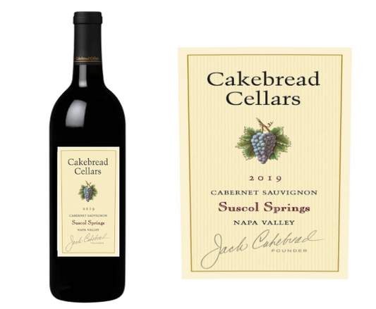 Cakebread Suscol Springs Cabernet Sauv 2019 750ml