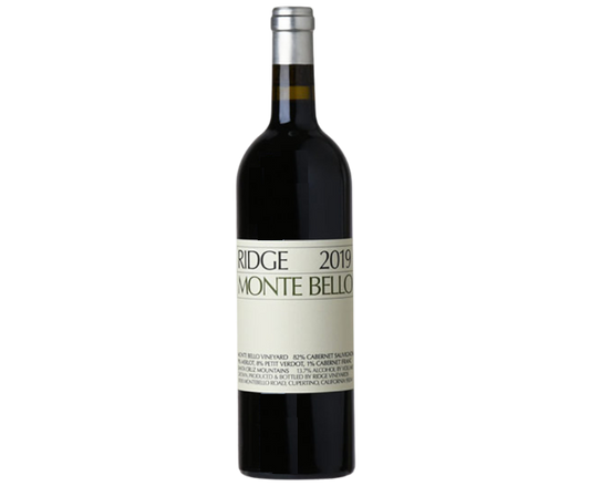 Ridge Monte Bello 2019 750ml (No Barcode) (99JS)