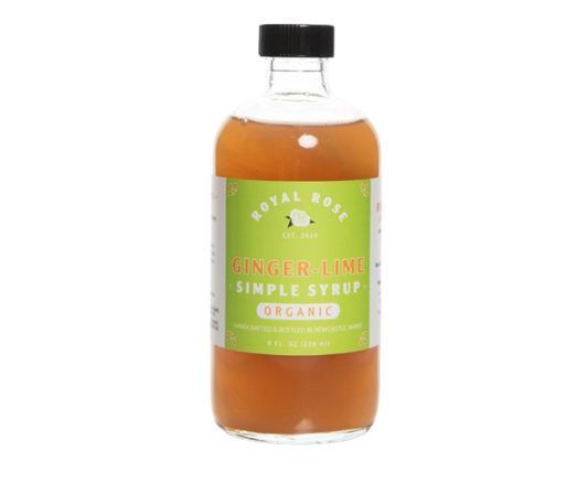 Royal Rose Ginger Lime Syrup 8oz