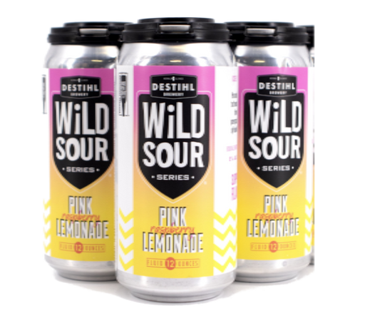 Destihl Wild Sour Pink Lemonade 12oz 4-Pack Can