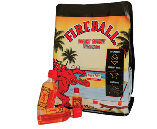 Fireball Summer Heart Wave 50ml 15-Pack Bottle